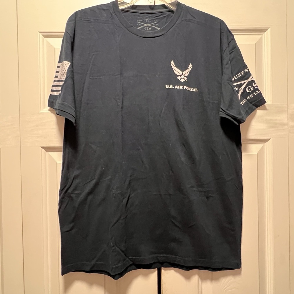Navy Grunt Style USAF US Air Force Formation T Shirt Sz XL